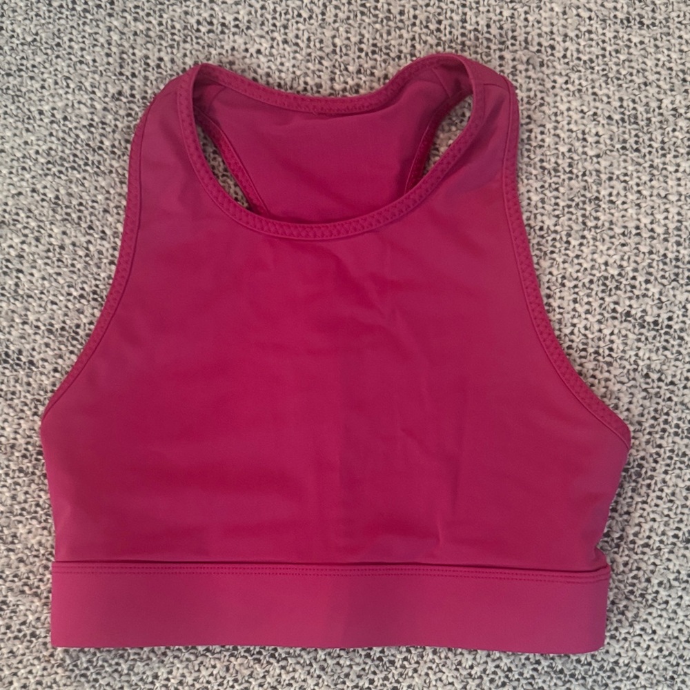 Fabletics Pink Racerback Sports Bra XS/S